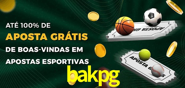 bakpg Ate 100% de Aposta Gratis